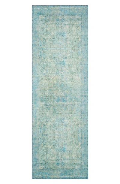 Loloi Loren Rug In Aqua