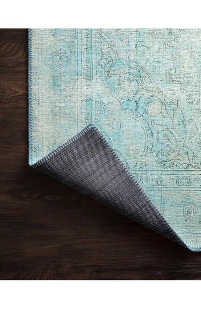 Loloi Loren Rug In Aqua