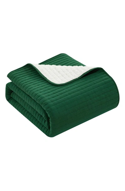 Shop Chic St. Paul Contemporary Quilt Set In Green
