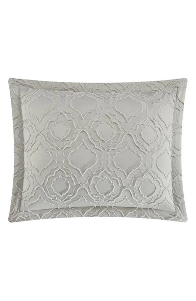 Shop Chic Janny Clip Jacquard 5-piece Comforter Set In Grey