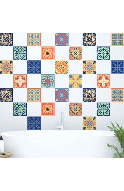 Walplus Mara Colorful Peel And Stick Tiles In Colorful