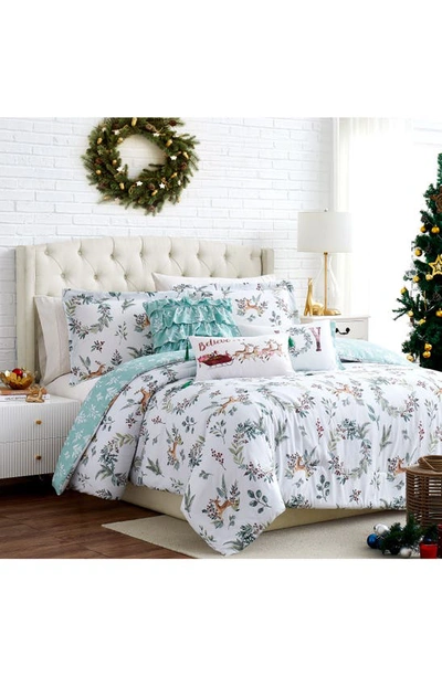 Southshore Fine Linens Happy Holidays Comforter Set In Happy Holidays