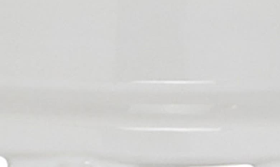 Ginger Birch Studio White Ceramic Circles Pillar Candle Lantern With Cut Out Design In White