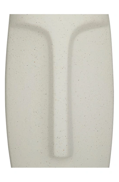 Ginger Birch Studio Ginger And Birch Studio Abstract Face Vase In Multi