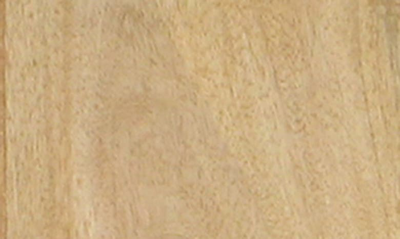 Ginger Birch Studio Brown Mango Wood Handmade Pillar Candle Lantern In Brown