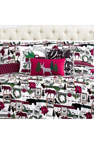 Southshore Fine Linens Holiday Merry Town Comforter Set In Merry Town Christmas