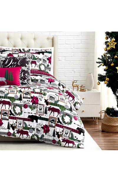Southshore Fine Linens Holiday Merry Town Comforter Set In Merry Town Christmas