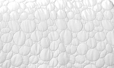 Southshore Fine Linens Pebble Embroidered Microfiber Oversize Quilt Set In White