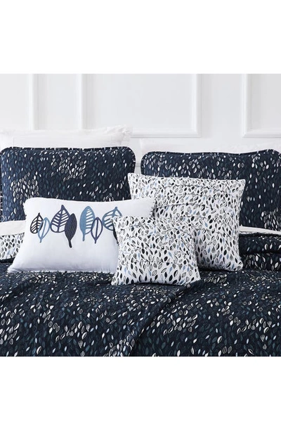 Southshore Fine Linens Botanical Leaves Quilt 6-piece Set In Blue