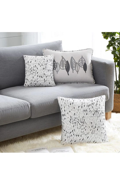 Southshore Fine Linens Botanical Leaves Quilt 6-piece Set In Grey