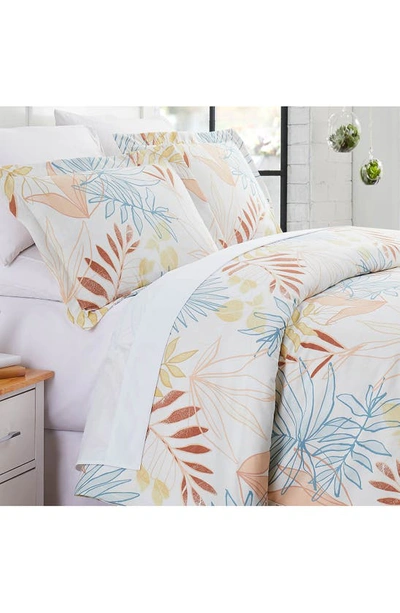 Southshore Fine Linens Tropic Leaf Comforter Set In Tropic