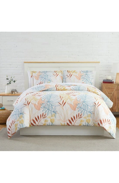 Southshore Fine Linens Tropic Leaf Comforter Set In Tropic