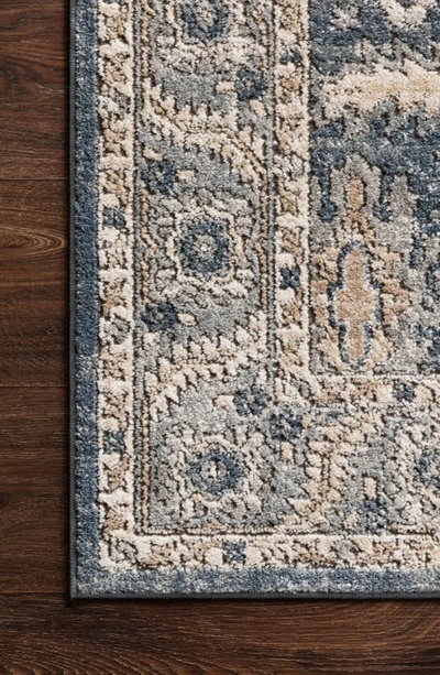 Loloi Ii Teagan Accent Rug In Denim / Pebble