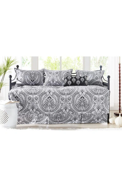 Southshore Fine Linens Infinity Daybed 6-piece Set In Black