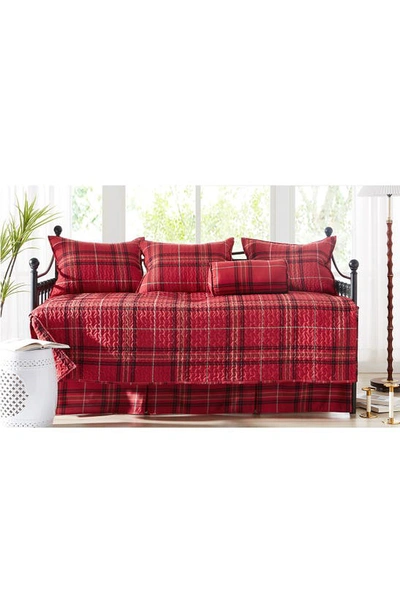 Southshore Fine Linens Infinity Daybed 6-piece Set In Red