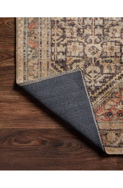 Loloi Loren Collection Rug In Charcoal / Multi