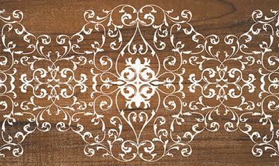J&v Textiles 20" X 55" Anti Fatigue Kitchen Mat In Scroll