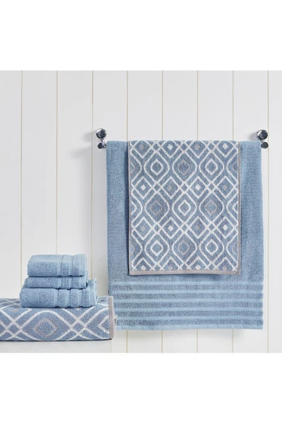 Modern Threads Yard Dyed Towel 6-piece Set In Blue