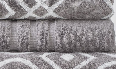 Modern Threads Yard Dyed Towel 6-piece Set In Ash Grey