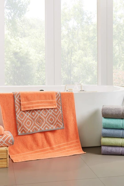 Modern Threads Yard Dyed Towel 6-piece Set In Grey Lavender