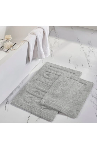 Shop Modern Threads Cotton Bath Mat In Cloud