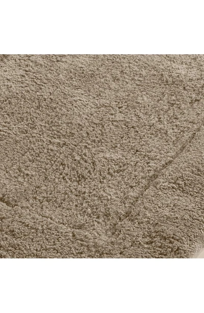 Modern Threads Cotton Bath Mat In Khaki