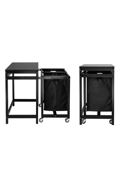 Shop Honey-can-do Double Sorter Folding Table In Black