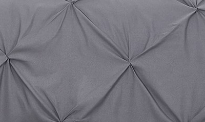 Shop Southshore Fine Linens Pinch Pintuck Duvet Cover Set In Slate