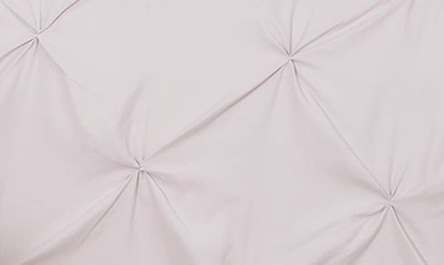 Shop Southshore Fine Linens Pinch Pintuck Duvet Cover Set In Bone