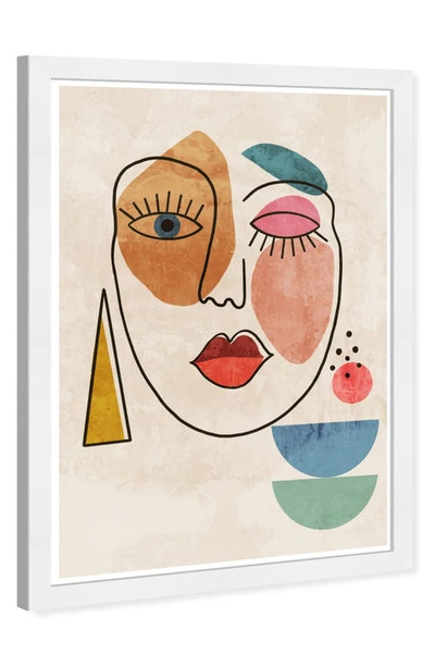 Shop Wynwood Studio Abstract Face Canvas Art In White