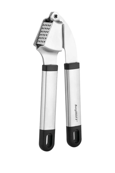 Berghoff Essentials 7.5" Stainless Steel Garlic Press In Silver/black