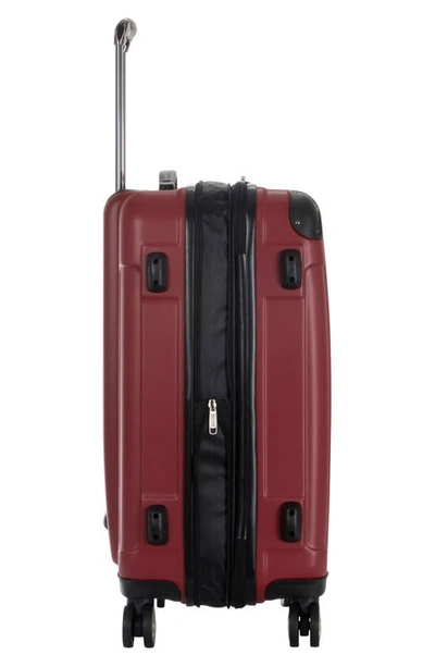 Kenneth Cole Reaction Renegade 24" Lightweight Hardside Expandable Spinner Luggage In Scarlet Red