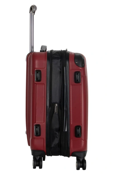 Kenneth Cole Reaction Renegade 20" Lightweight Hardside Expandable Carry-on Luggage In Scarlet Red