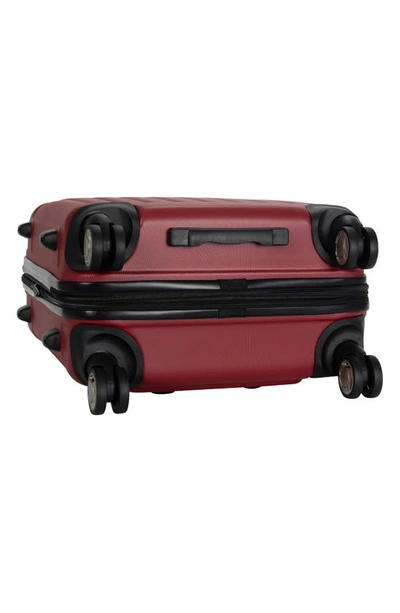 Kenneth Cole Reaction Renegade 24" Lightweight Hardside Expandable Spinner Luggage In Scarlet Red
