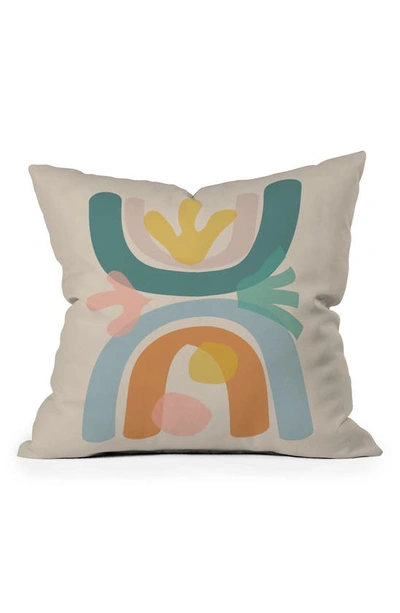 Shop Deny Designs Just Before Summer By Urban Wild Studio Outdoor Throw Pillow In Multi