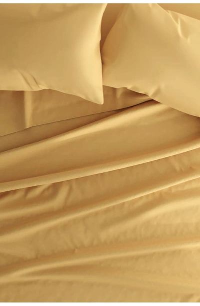 Shop Homespun Premium Ultra Soft 4-piece Bed Sheets Set In Gold