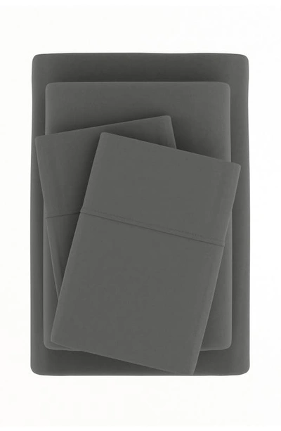 Homespun Premium Ultra Soft 4-piece Bed Sheets Set In Gray
