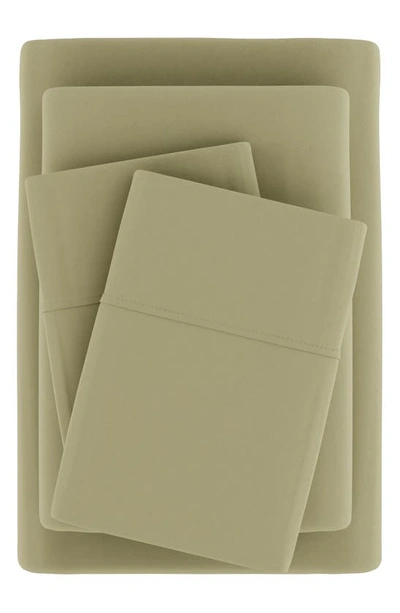 Homespun Premium Ultra Soft 4-piece Bed Sheets Set In Sage