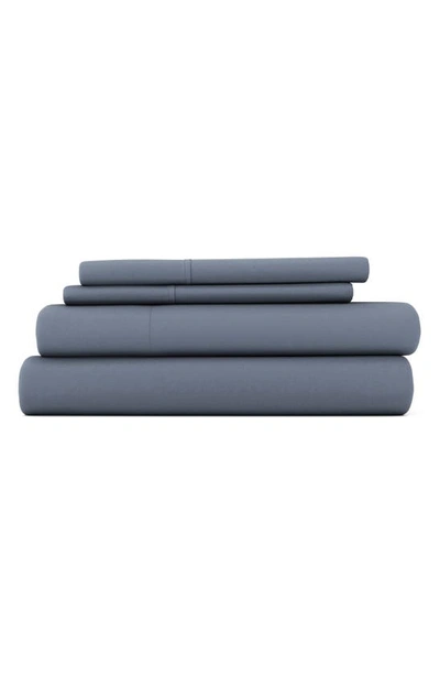 Shop Homespun Premium Ultra Soft 4-piece Bed Sheets Set In Stone