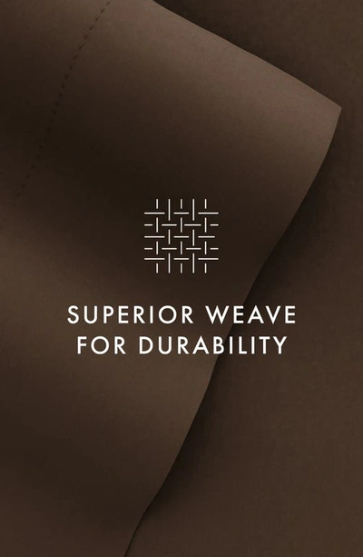 Homespun Premium Ultra Soft 4-piece Bed Sheets Set In Chocolate