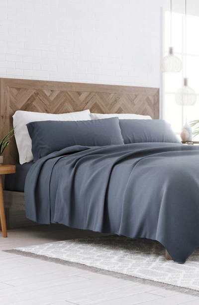 Shop Homespun Premium Ultra Soft 4-piece Bed Sheets Set In Stone