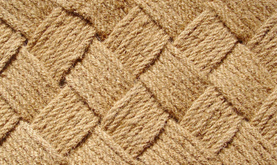 Shop Entryways Knot-ical Woven Doormat In Brown