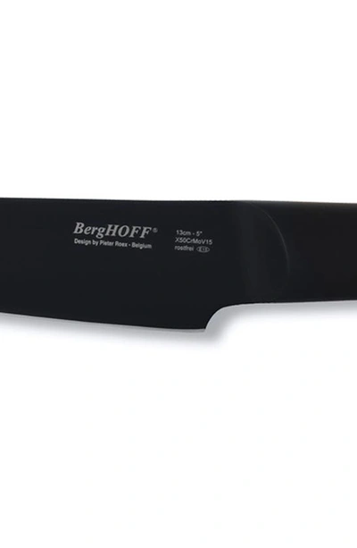 Berghoff Ron 5" Utility Knife In Black