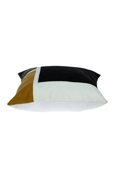 Parkland Collection Scalic Black Throw Pillow In Black