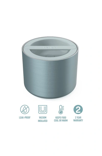 Shop Bentgo Stainless Steel Insulated Food Container In Aqua