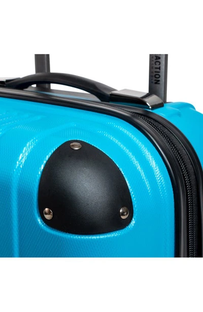 Reaction Kenneth Cole Rea Out Of Bounds 20" Luggage In Teal