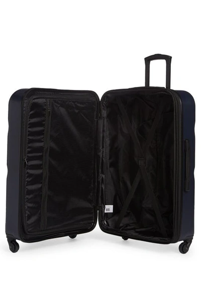 Geoffrey Beene 3-piece Puffer Bag & Spinner Luggage Set In Navy