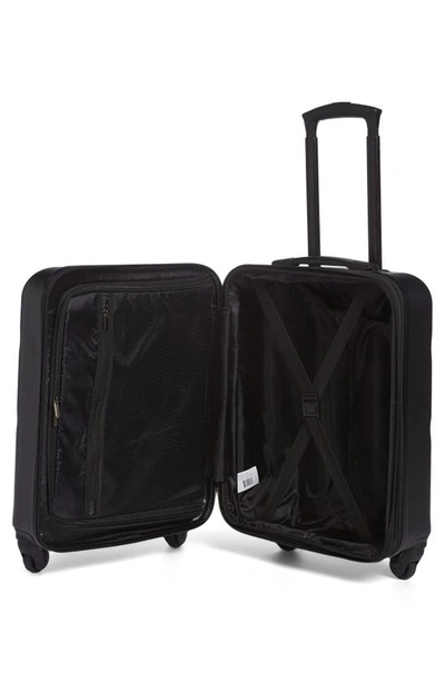 Geoffrey Beene Puffer 20-inch Hardside Spinner & Carryall Set In Black