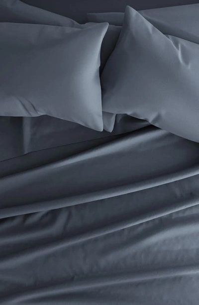 Homespun Premium Ultra Soft 6 Piece Microfiber Solid Sheet Set In Stone