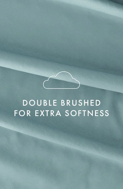 Homespun Premium Ultra Soft 6 Piece Microfiber Solid Sheet Set In Ocean